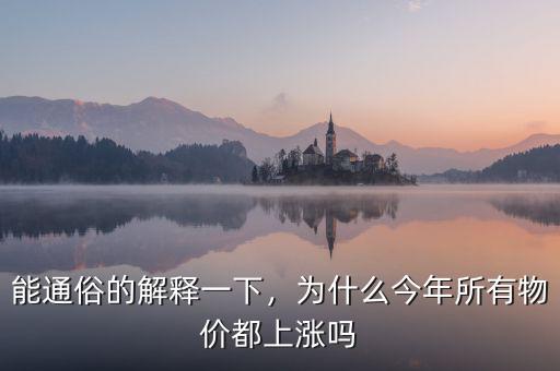 能通俗的解釋一下，為什么今年所有物價(jià)都上漲嗎
