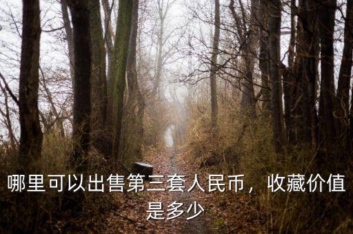 哪里可以出售第三套人民幣，收藏價值是多少