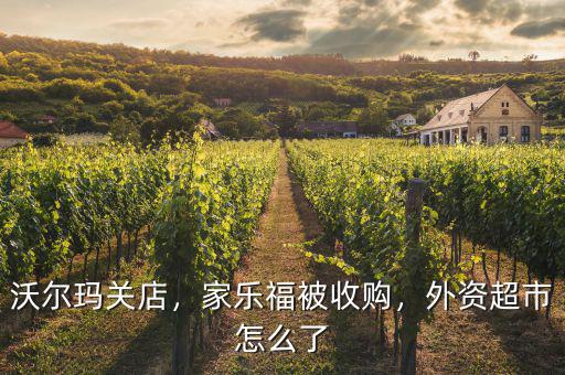 沃爾瑪關(guān)店，家樂福被收購，外資超市怎么了