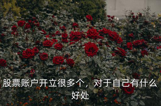股票賬戶開(kāi)立很多個(gè)，對(duì)于自己有什么好處