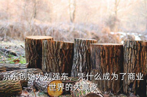 京東創(chuàng)始人劉強東，憑什么成為了商業(yè)世界的大贏家