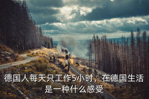 德國(guó)養(yǎng)老金最少是多少,在德國(guó)生活是一種什么感受