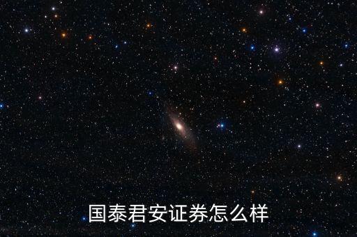 國(guó)泰君安期貨怎么樣,國(guó)泰君安證券怎么樣