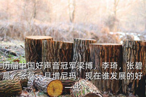 歷屆中國好聲音冠軍梁博，李琦，張碧晨，張磊，旦增尼瑪，現(xiàn)在誰發(fā)展的好一些