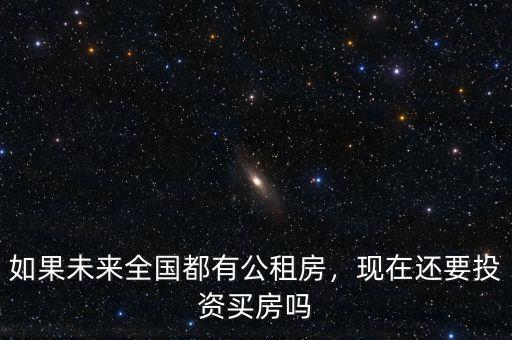 如果未來(lái)全國(guó)都有公租房，現(xiàn)在還要投資買(mǎi)房嗎
