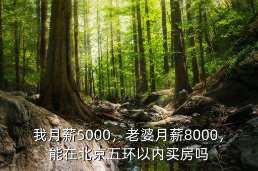 我月薪5000，老婆月薪8000，能在北京五環(huán)以內買房嗎