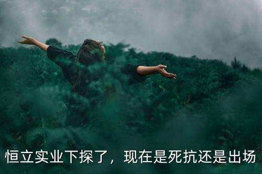 恒立實業(yè)下探了，現(xiàn)在是死抗還是出場