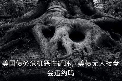 美國債務(wù)危機惡性循環(huán)，美債無人接盤會違約嗎