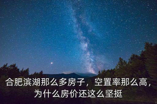 合肥濱湖那么多房子，空置率那么高，為什么房價(jià)還這么堅(jiān)挺