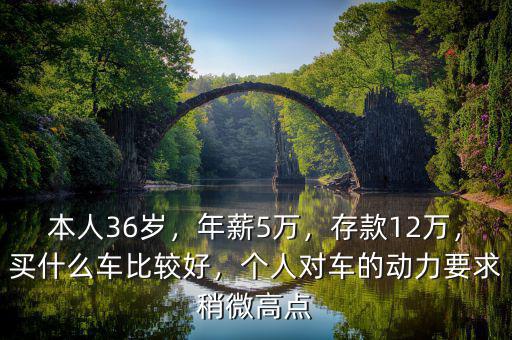 本人36歲，年薪5萬(wàn)，存款12萬(wàn)，買(mǎi)什么車(chē)比較好，個(gè)人對(duì)車(chē)的動(dòng)力要求稍微高點(diǎn)