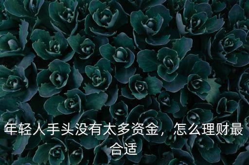 年輕人怎么理財,現(xiàn)在的年輕人都怎么理財啊