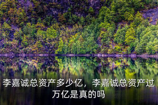 李嘉誠總資產(chǎn)多少億，李嘉誠總資產(chǎn)過萬億是真的嗎
