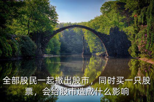 全部股民一起撤出股市，同時(shí)買一只股票，會(huì)給股市造成什么影響