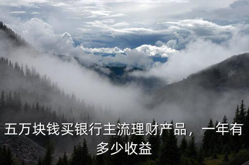 五萬(wàn)塊錢(qián)買(mǎi)銀行主流理財(cái)產(chǎn)品，一年有多少收益