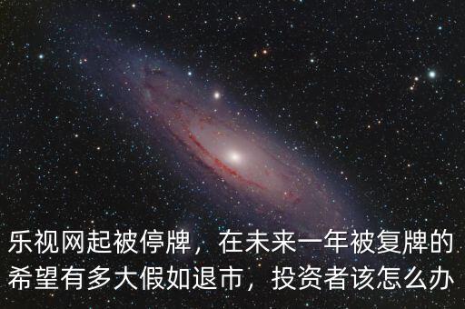 樂視網(wǎng)起被停牌，在未來一年被復牌的希望有多大假如退市，投資者該怎么辦