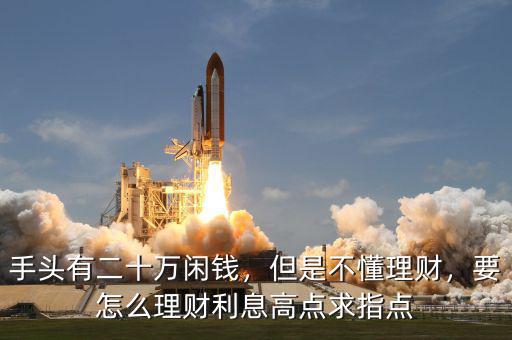手頭有二十萬(wàn)閑錢，但是不懂理財(cái)，要怎么理財(cái)利息高點(diǎn)求指點(diǎn)