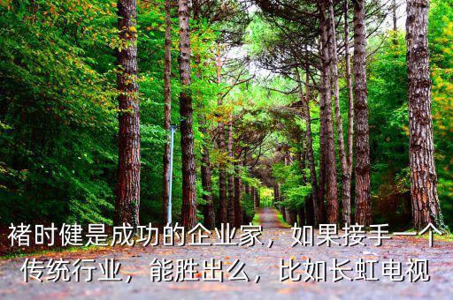 褚時(shí)健是成功的企業(yè)家，如果接手一個(gè)傳統(tǒng)行業(yè)，能勝出么，比如長(zhǎng)虹電視