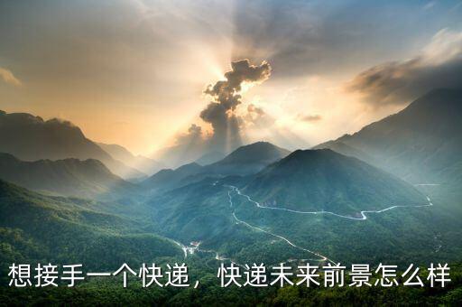 想接手一個快遞，快遞未來前景怎么樣