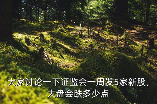 大家討論一下證監(jiān)會一周發(fā)5家新股，大盤會跌多少點