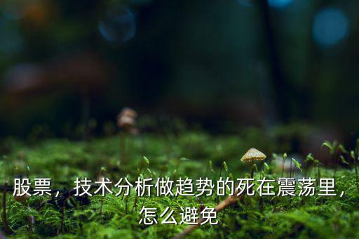 股票怎么做趨勢,技術(shù)分析做趨勢的死在震蕩里