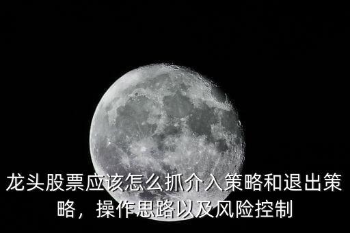 龍頭股票應(yīng)該怎么抓介入策略和退出策略，操作思路以及風(fēng)險控制