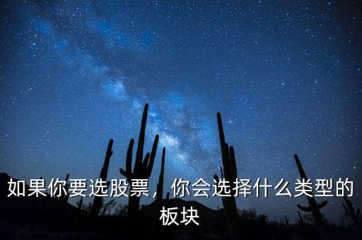 如果你要選股票，你會(huì)選擇什么類型的板塊
