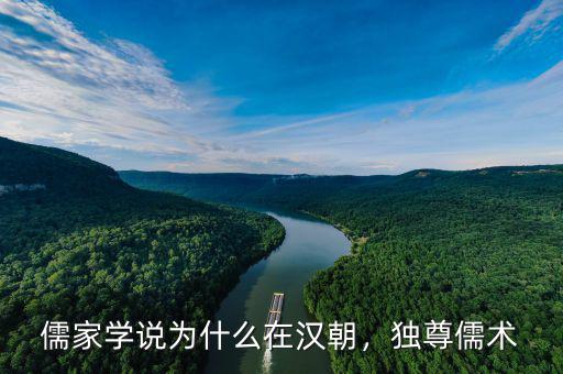 儒家學(xué)說(shuō)為什么在漢朝，獨(dú)尊儒術(shù)