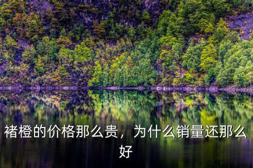 褚橙的價(jià)格那么貴，為什么銷量還那么好