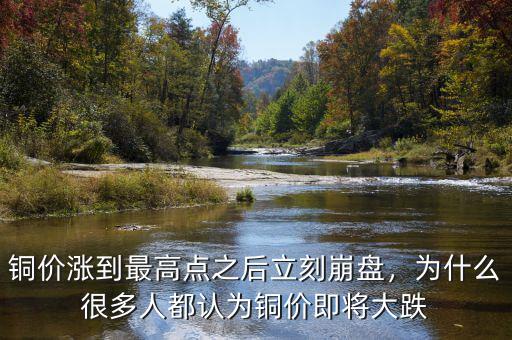 銅價漲到最高點之后立刻崩盤，為什么很多人都認為銅價即將大跌
