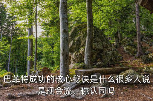 巴菲特成功的核心秘訣是什么很多人說(shuō)是現(xiàn)金流，你認(rèn)同嗎