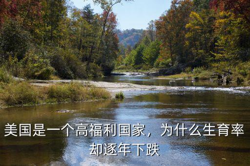 美國(guó)是一個(gè)高福利國(guó)家，為什么生育率卻逐年下跌