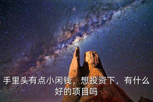 手里頭有點(diǎn)小閑錢，想投資下，有什么好的項(xiàng)目嗎