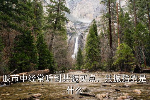 股市中經(jīng)常聽(tīng)到共振買(mǎi)點(diǎn)，共振指的是什么
