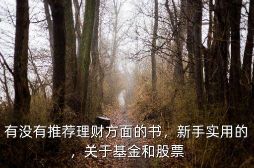 有沒有推薦理財(cái)方面的書，新手實(shí)用的，關(guān)于基金和股票