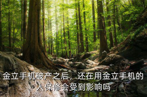 金立手機(jī)破產(chǎn)之后，還在用金立手機(jī)的人保修會(huì)受到影響嗎