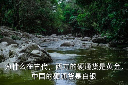 為什么在古代，西方的硬通貨是黃金，中國(guó)的硬通貨是白銀