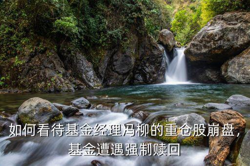 如何看待基金經(jīng)理馮柳的重倉(cāng)股崩盤(pán)，基金遭遇強(qiáng)制贖回
