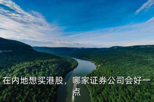 在內(nèi)地想買(mǎi)港股，哪家證券公司會(huì)好一點(diǎn)