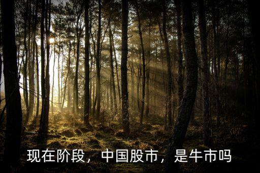 現(xiàn)在階段，中國股市，是牛市嗎