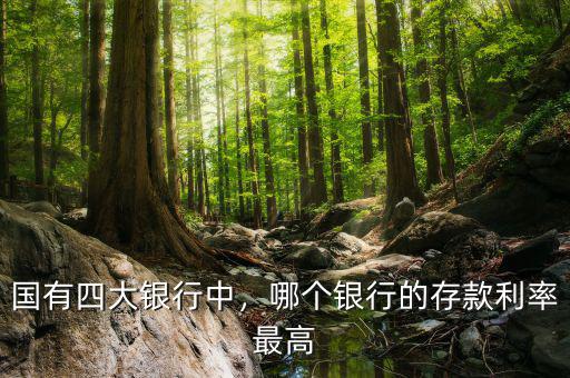 國(guó)有四大銀行中，哪個(gè)銀行的存款利率最高
