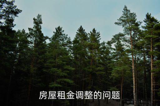 什么是房租調(diào)整改革，房屋租金調(diào)整的問(wèn)題