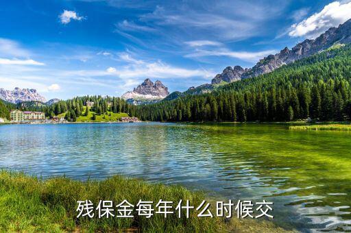 殘保金每年什么時(shí)候交