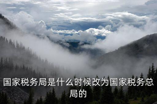 稅務(wù)機構(gòu)改革是什么，稅收征管體制改革內(nèi)容