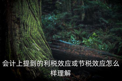 節(jié)稅效應是節(jié)的什么稅，什么是節(jié)稅額