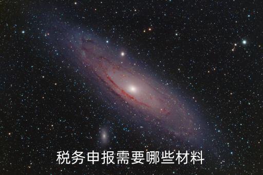 辦稅需要帶什么材料，稅務(wù)申報(bào)需要哪些材料