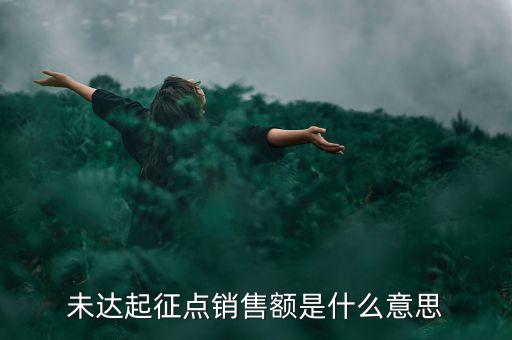 未達(dá)起征點(diǎn)通知書什么意思，打印稅務(wù)事項(xiàng)通知書未達(dá)起征點(diǎn)通知需要什么材料