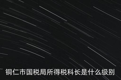 地稅局股長(zhǎng)是什么級(jí)別，地稅里的職位 股長(zhǎng)是什么級(jí)別