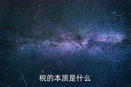納稅服務(wù)的本質(zhì)是什么意思，稅收的本質(zhì)是什么