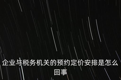 125執(zhí)行預(yù)約定價安排是什么意思，125是什么意思