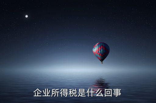 什么叫創(chuàng)業(yè)投資企業(yè)所得稅，企業(yè)所得稅是什么回事